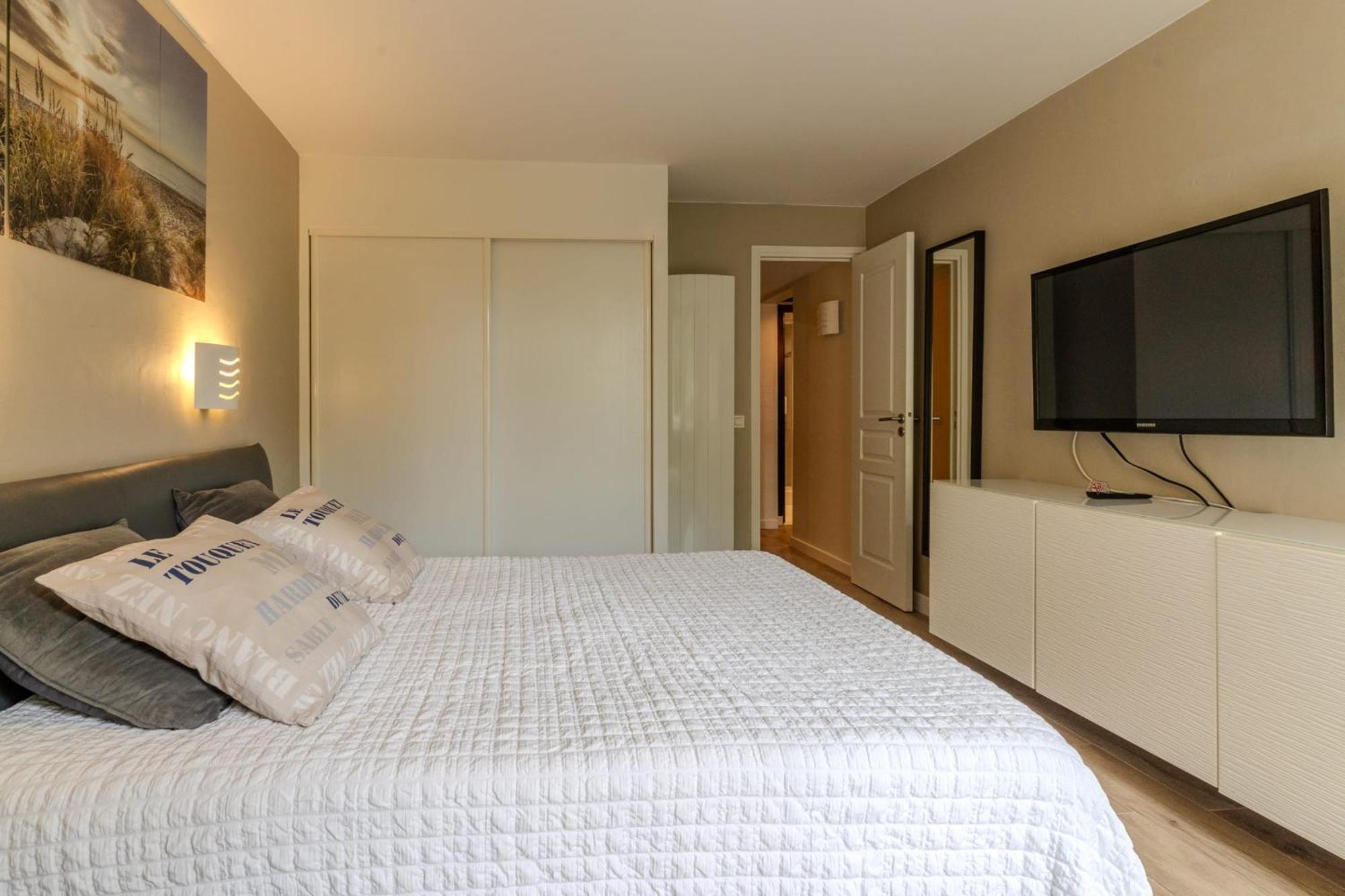 Very Nice Flat For 5 With Swimming Pool Tennis Court And Free Park Le Touquet 외부 사진