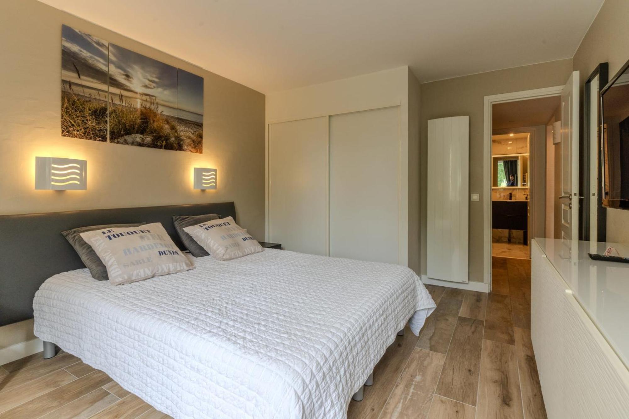Very Nice Flat For 5 With Swimming Pool Tennis Court And Free Park Le Touquet 외부 사진
